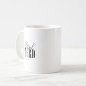 Vogel-Nerd Kaffeetasse (Vorderseite Links)