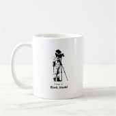 Vogel-Nerd Kaffeetasse (Links)