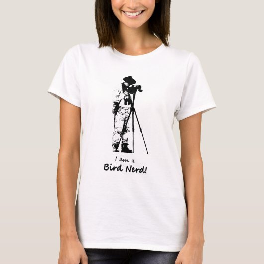 Vogel-Nerd T-Shirt (Vorderseite)