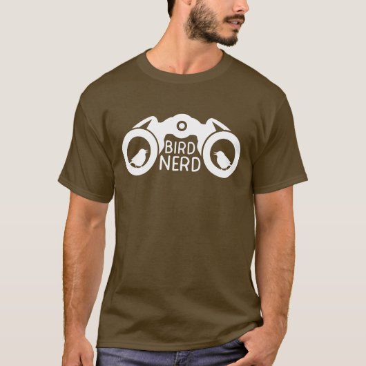 Vogel-Nerd-T - Shirt (Vorderseite)
