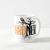 Vogel-Nerd-Tasse Kaffeetasse (VorderseiteRechts)
