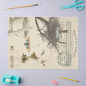 Vogel-Nest-Bienen-Apotheker Decoupage Seidenpapier (Basteln)