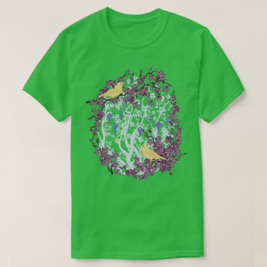 Vogel Nestings T-Shirt (Design vorne)