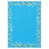 Vögel Niedlich farbenfrohe Frühjahrskinder zum Geb Tischdecke (Vorderseite)