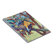 Vogel-Notebook Notizblock (Rechte Seite)