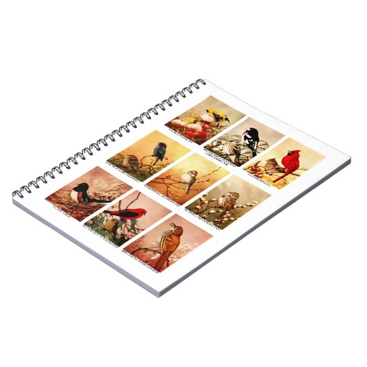 Vögel Notizblock (Linke Seite)