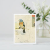 Vogel Nr. 1 Postkarte (Stehend Vorderseite)