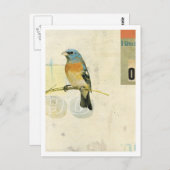 Vogel Nr. 1 Postkarte (Vorne/Hinten)