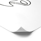Vogel, Papagei, Kreisch-Thema Poster (Ecke)