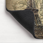 Vogel-Paris-Eiffelturm der Jubiläumkrone Mousepad (Ecke)