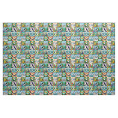 Vögel Patchwork-Muster Stoff (Yard (91,4 cm))