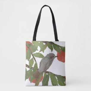 Vogel, Persimone, Baum, Bulbul, Orientale, Tasche