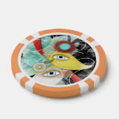 Vögel Pokerchips (Einzeln)