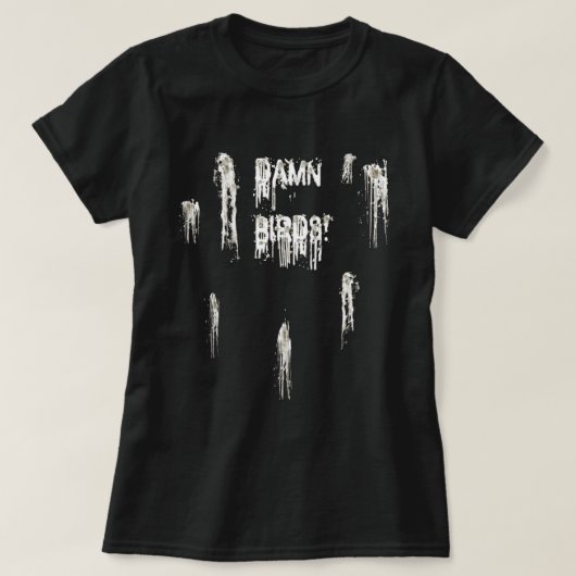 Vogel Poo T-Shirt (Design vorne)