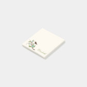 Vogel Post-it Klebezettel (angewinkelt)