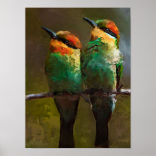 Vögel Poster