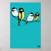 Vogel Poster (Vorne)