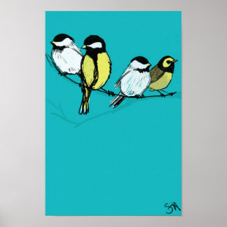 Vogel Poster
