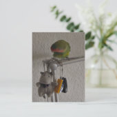 Vogel Postkarte (Stehend Vorderseite)