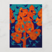 Vögel Postkarte (Vorderseite)