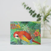 Vogel Print Postcard Postkarte (Stehend Vorderseite)