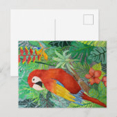 Vogel Print Postcard Postkarte (Vorne/Hinten)