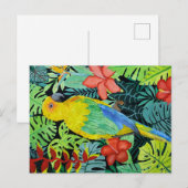 Vogel Print Postcard Postkarte (Vorne/Hinten)