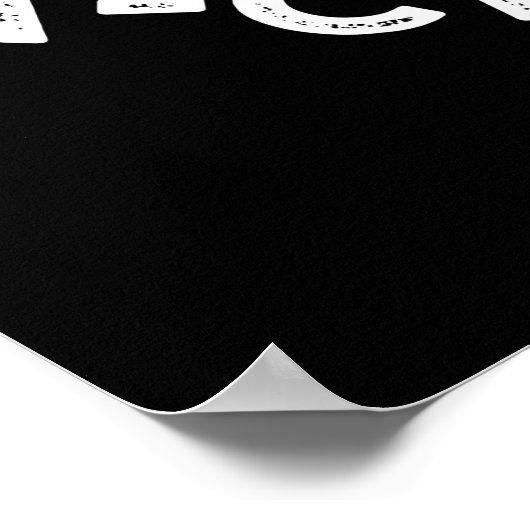 Vogel Puns sind A-Crow-Kay Funny Crow Pun Dark BG Poster (Ecke)