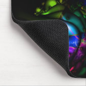 Vogel-Regenbogen-Fraktal Mousepad (Ecke)