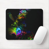 Vogel-Regenbogen-Fraktal Mousepad (Mit Mouse)