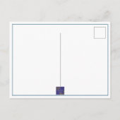 Vogel--Ried-Seeschwalbe Postkarte (Rückseite)