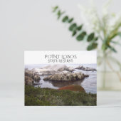 Vogel Rock, Point Lobos Staat Reserve Postkarte (Stehend Vorderseite)