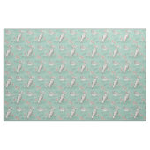 Vögel Rosa Blume Robins Egal Blau Stoff (Fat Quarter (45,7 x 55,9 cm))