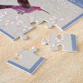 Vögel rund um die Welt Wasserfarben Kunst Puzzle (Seite)