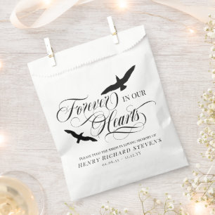 Vogel-Samen in unseren Herzen für immer in die H Geschenktütchen