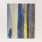 Vögel sammeln sich am Strand von Florida bei Sonne Puzzle (Vertikal)