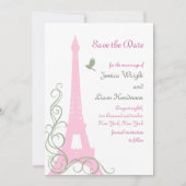 Vögel Save the Date lieben (Vorderseite)