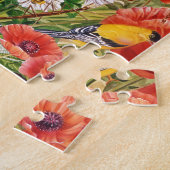 Vogel-, Schmetterlings-und Bienen-Puzzlespiel Puzzle (Seite)