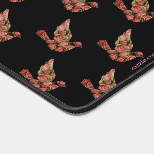 Vögel Schreibtischunterlage (Ecke)