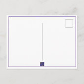 Vogel -- Schwarzgesichtlöffler Postkarte (Rückseite)