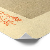 Vögel sehen Schmetterling Poster (Ecke)