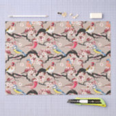 Vögel Seidenpapier (Handwerk)