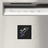 Vögel Semicolon Geschenk Suizidprävention Bewussts Magnet (In Situ (Geschirrspüler))