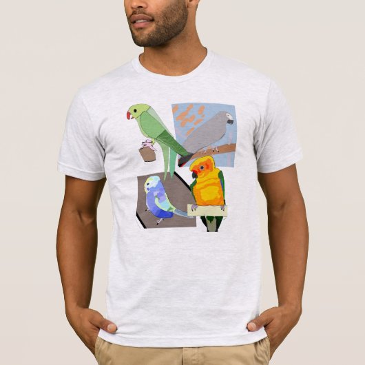 Vogel-Shirt T-Shirt (Vorderseite)