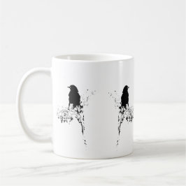 Vogel-Silhouette Kaffeetasse