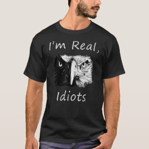 Vögel sind definitiv echte Parody-Angry-Adler T-Shirt