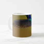 Vögel sind die einzigen Tiere mit Federn 4 Kaffeetasse (Vorderseite Links)