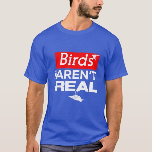 Vögel sind kein echtes Mädchen T-Shirt (Vorderseite)