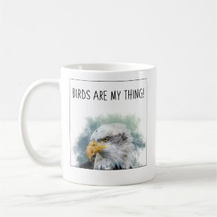 Vögel sind mein Ding (Adler) Kaffeetasse