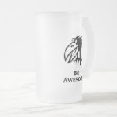 Vögel sind Phantastisch Mattglas Bierglas (VorderseiteRechts)